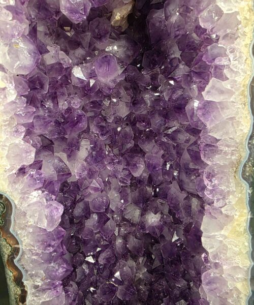 Tall Amethyst Crystal Geode 1195 Premium Queen Grade 19.84kg H62xW21xD15cm - Image 6