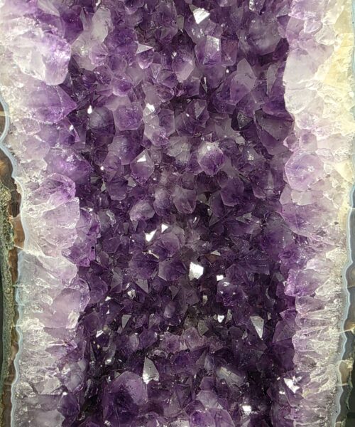 Tall Amethyst Crystal Geode 1195 Premium Queen Grade 19.84kg H62xW21xD15cm - Image 7