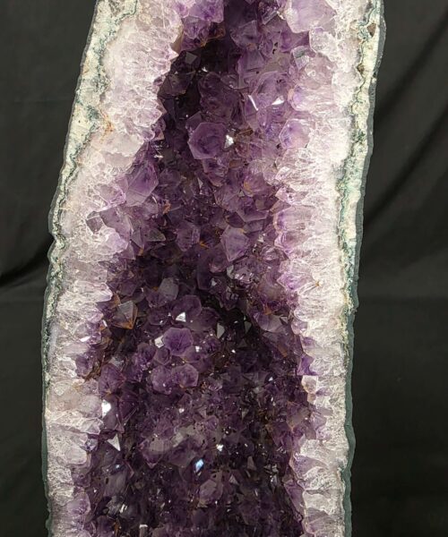 Amethyst Crystal Geode PAIR 1196 & 1197 Premium Queen Grade 17kg each - H65xW21xD15cm - Image 4