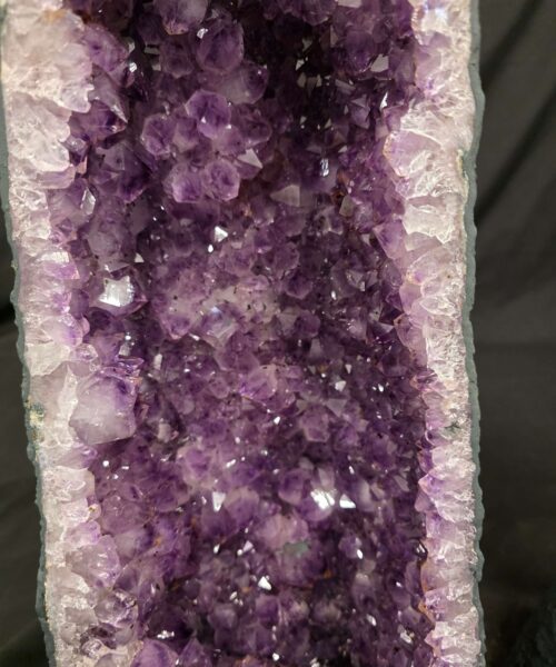 Amethyst Crystal Geode PAIR 1196 & 1197 Premium Queen Grade 17kg each - H65xW21xD15cm - Image 5