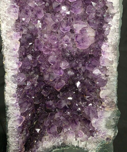 Amethyst Crystal Geode PAIR 1196 & 1197 Premium Queen Grade 17kg each - H65xW21xD15cm - Image 9