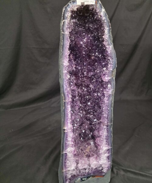 Tall Amethyst Crystal Geode 1198 Premium Queen Grade 20.01kg H59xW18xD20cm - Image 3