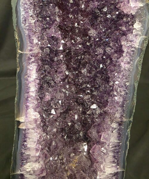 Tall Amethyst Crystal Geode 1198 Premium Queen Grade 20.01kg H59xW18xD20cm - Image 8
