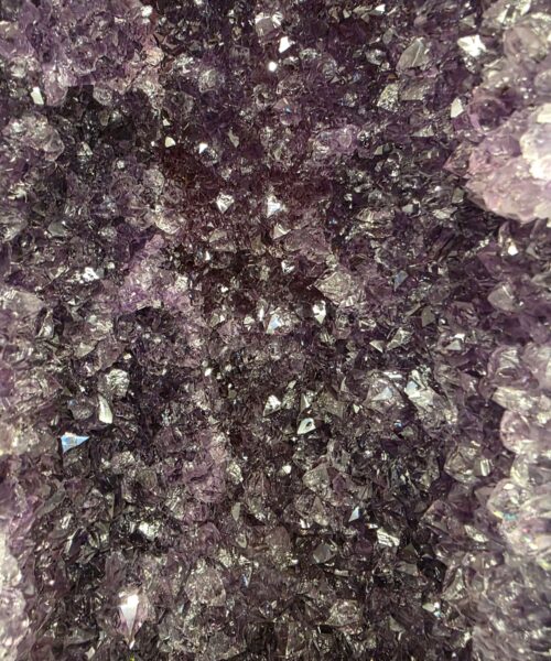 Tall Amethyst Crystal Geode 1198 Premium Queen Grade 20.01kg H59xW18xD20cm - Image 10