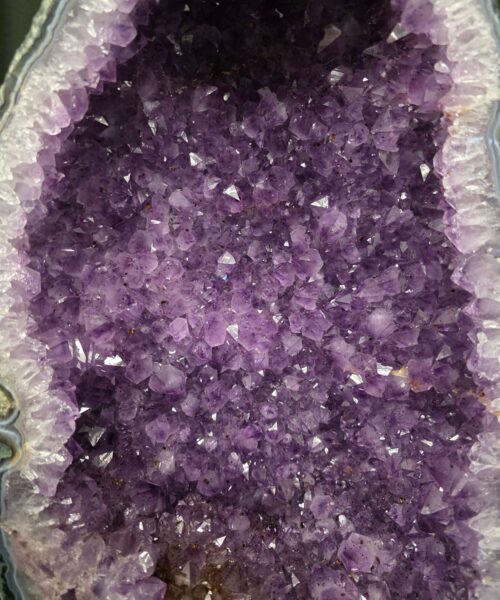 Tall Amethyst Crystal Geode 1199 Premium Queen Grade 25.38kg H50xW28xD17cm - Image 11