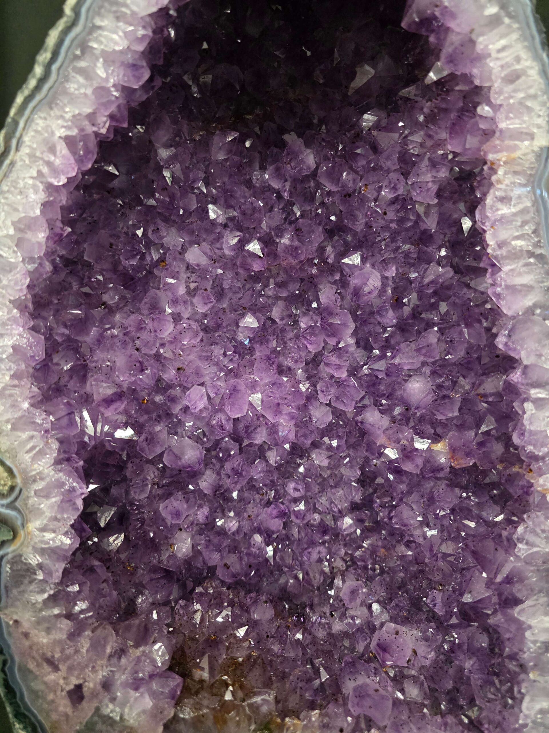 Tall Amethyst Crystal Geode 1199 Premium Queen Grade 25.38kg H50xW28xD17cm - Image 11