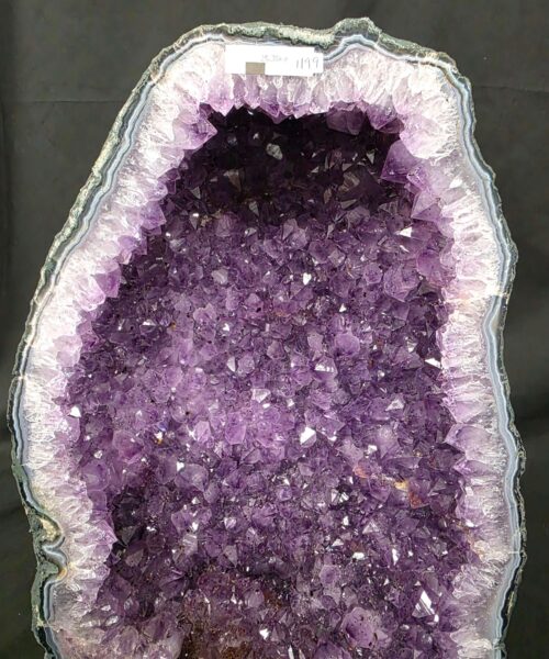 Tall Amethyst Crystal Geode 1199 Premium Queen Grade 25.38kg H50xW28xD17cm - Image 7