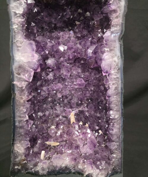 Tall Amethyst Crystal Geode 1200 Premium Queen Grade 23.89kg H51xW22xD16cm - Image 7