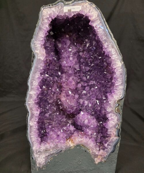 Tall Amethyst Crystal Geode 1201 Premium Queen Grade 30.63kg H51xW28xD17cm - Image 2