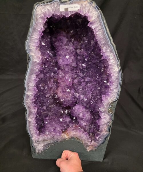 Tall Amethyst Crystal Geode 1201 Premium Queen Grade 30.63kg H51xW28xD17cm - Image 5