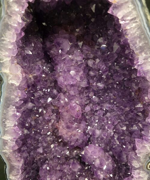 Tall Amethyst Crystal Geode 1201 Premium Queen Grade 30.63kg H51xW28xD17cm - Image 7