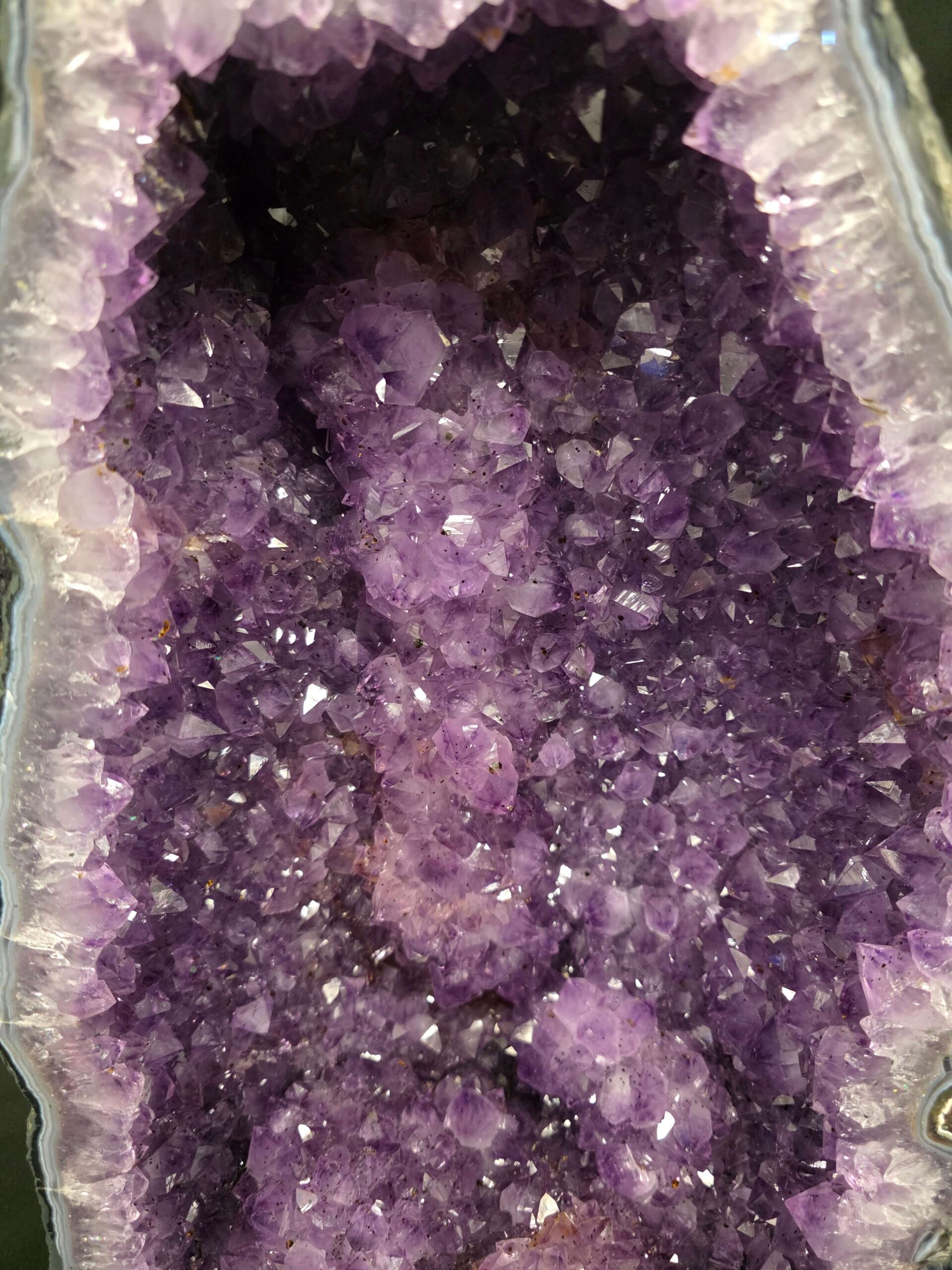 Tall Amethyst Crystal Geode 1201 Premium Queen Grade 30.63kg H51xW28xD17cm - Image 7
