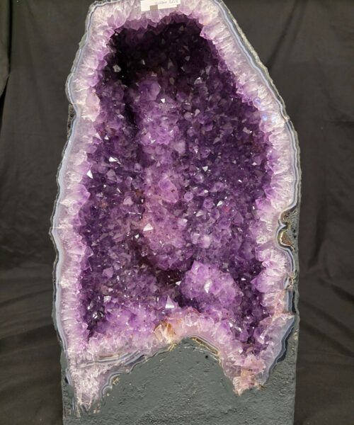 Tall Amethyst Crystal Geode 1201 Premium Queen Grade 30.63kg H51xW28xD17cm - Image 10