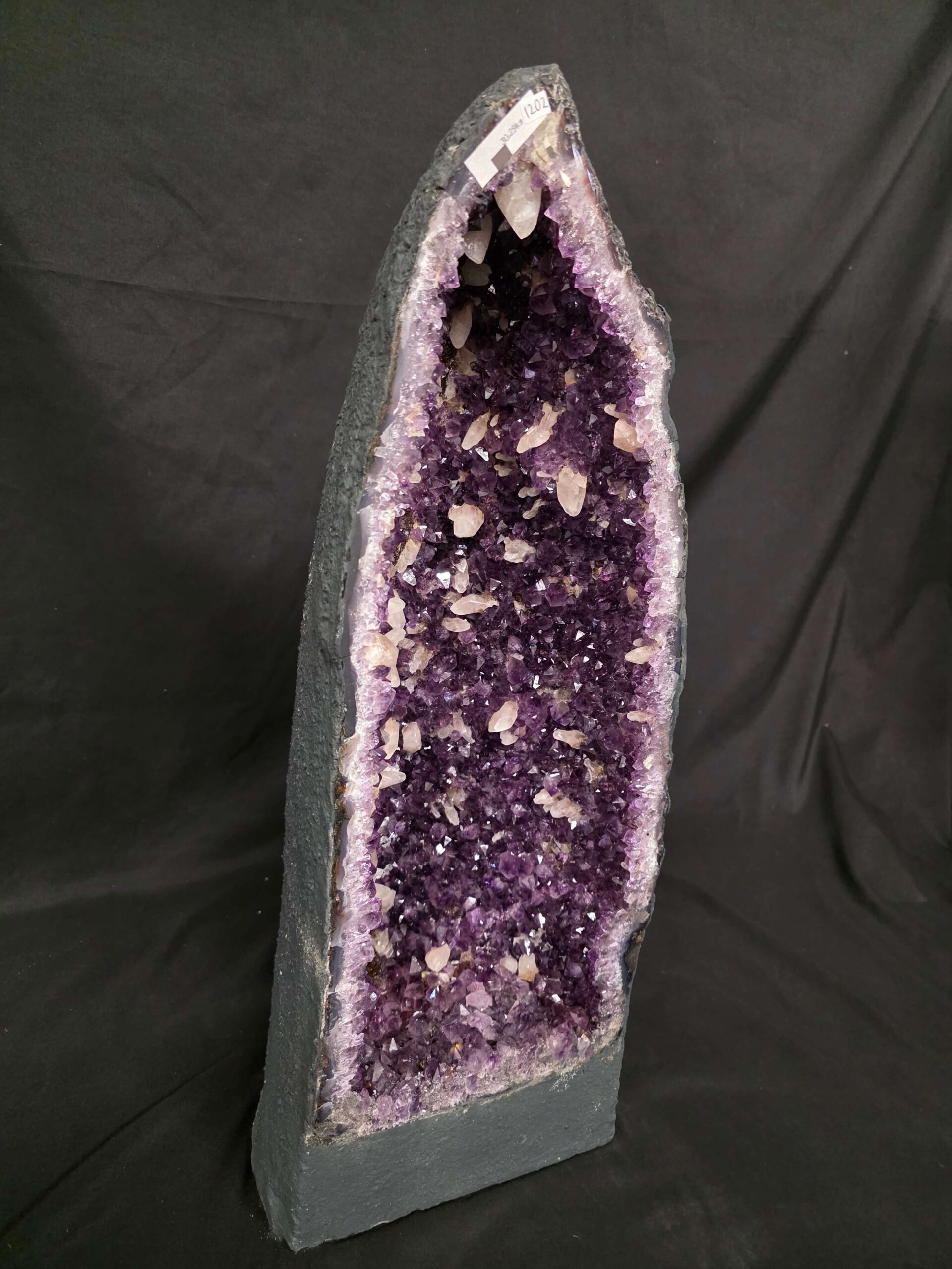 Tall Amethyst Crystal Geode 1202 Premium Queen Grade 30.29kg H62xW23xD19cm - Image 10
