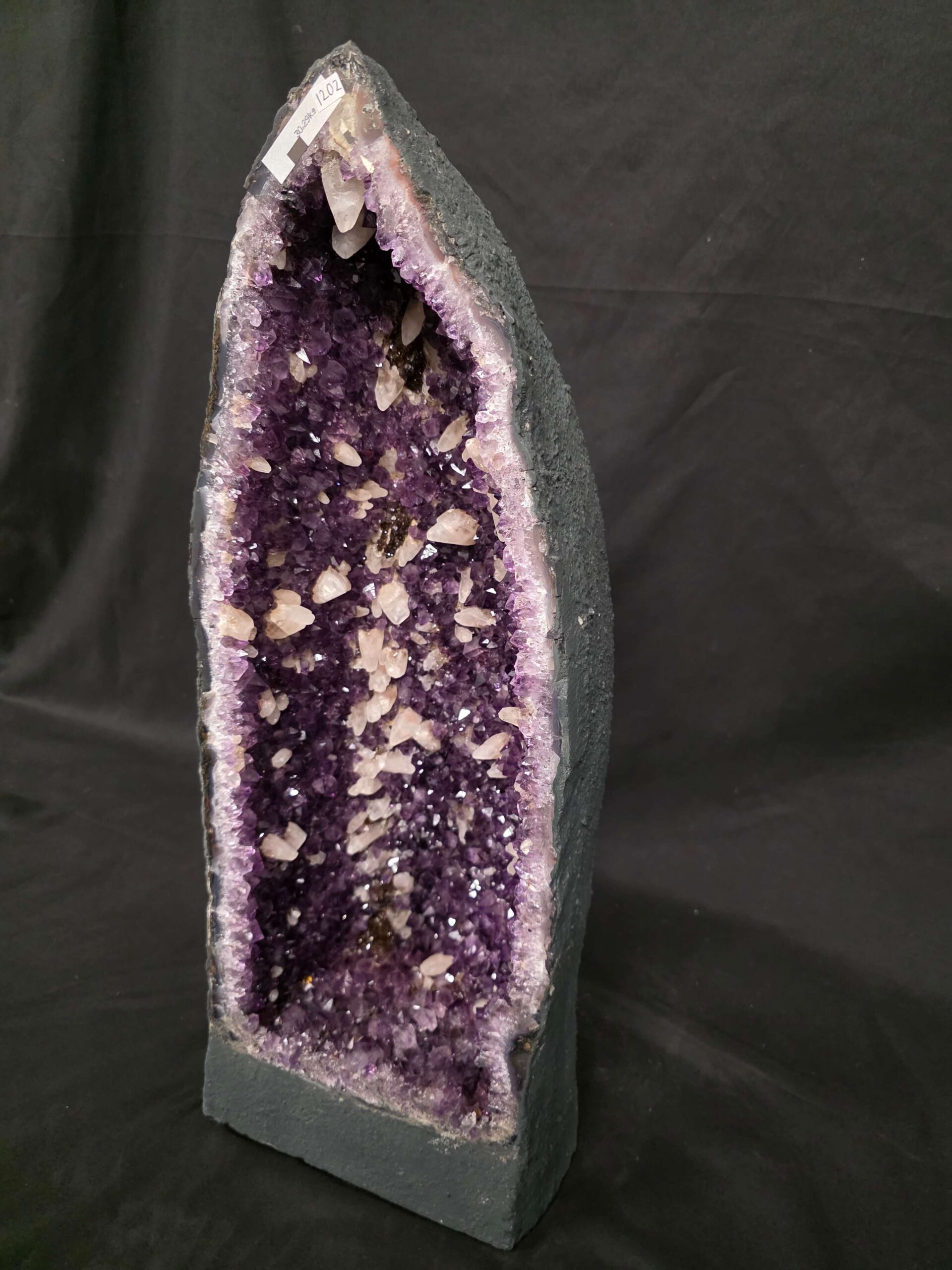 Tall Amethyst Crystal Geode 1202 Premium Queen Grade 30.29kg H62xW23xD19cm - Image 9
