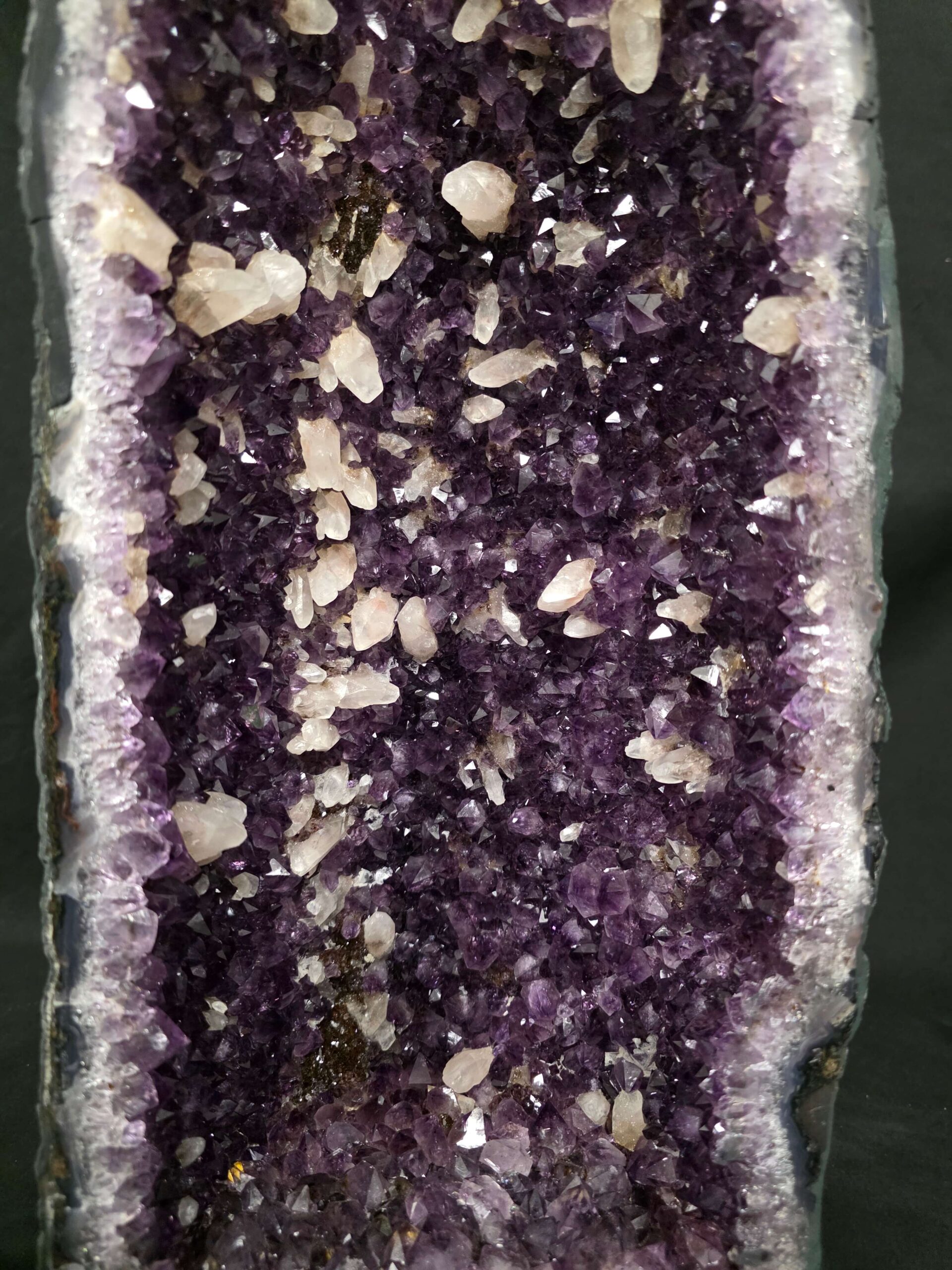 Tall Amethyst Crystal Geode 1202 Premium Queen Grade 30.29kg H62xW23xD19cm - Image 7