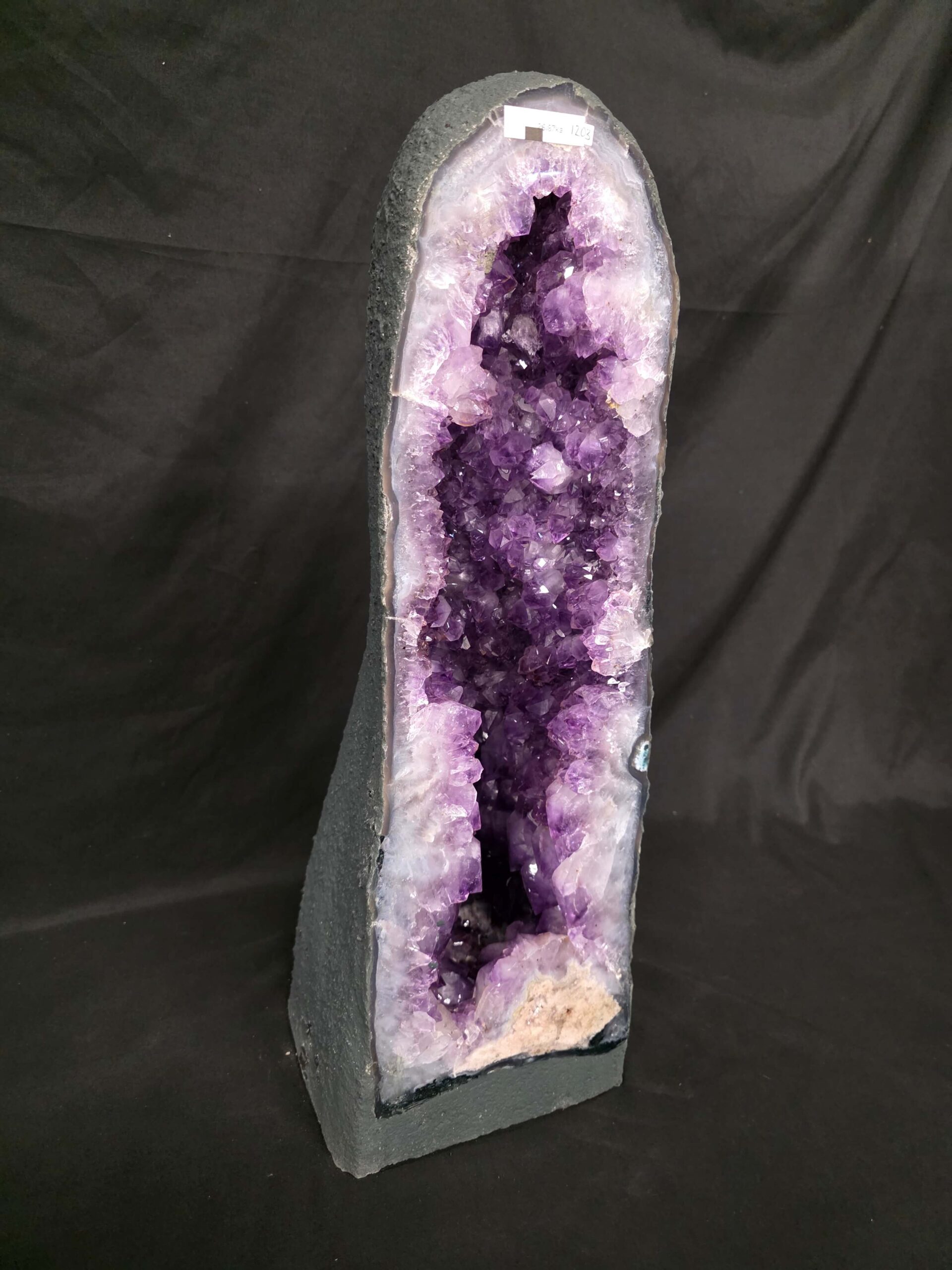 Tall Amethyst Crystal Geode 1203 Premium Queen Grade 26.87kg H59xW20xD22cm - Image 3