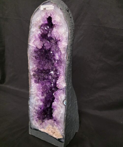 Tall Amethyst Crystal Geode 1203 Premium Queen Grade 26.87kg H59xW20xD22cm - Image 4