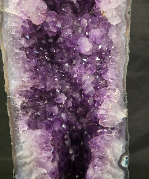 Tall Amethyst Crystal Geode 1203 Premium Queen Grade 26.87kg H59xW20xD22cm - Image 8