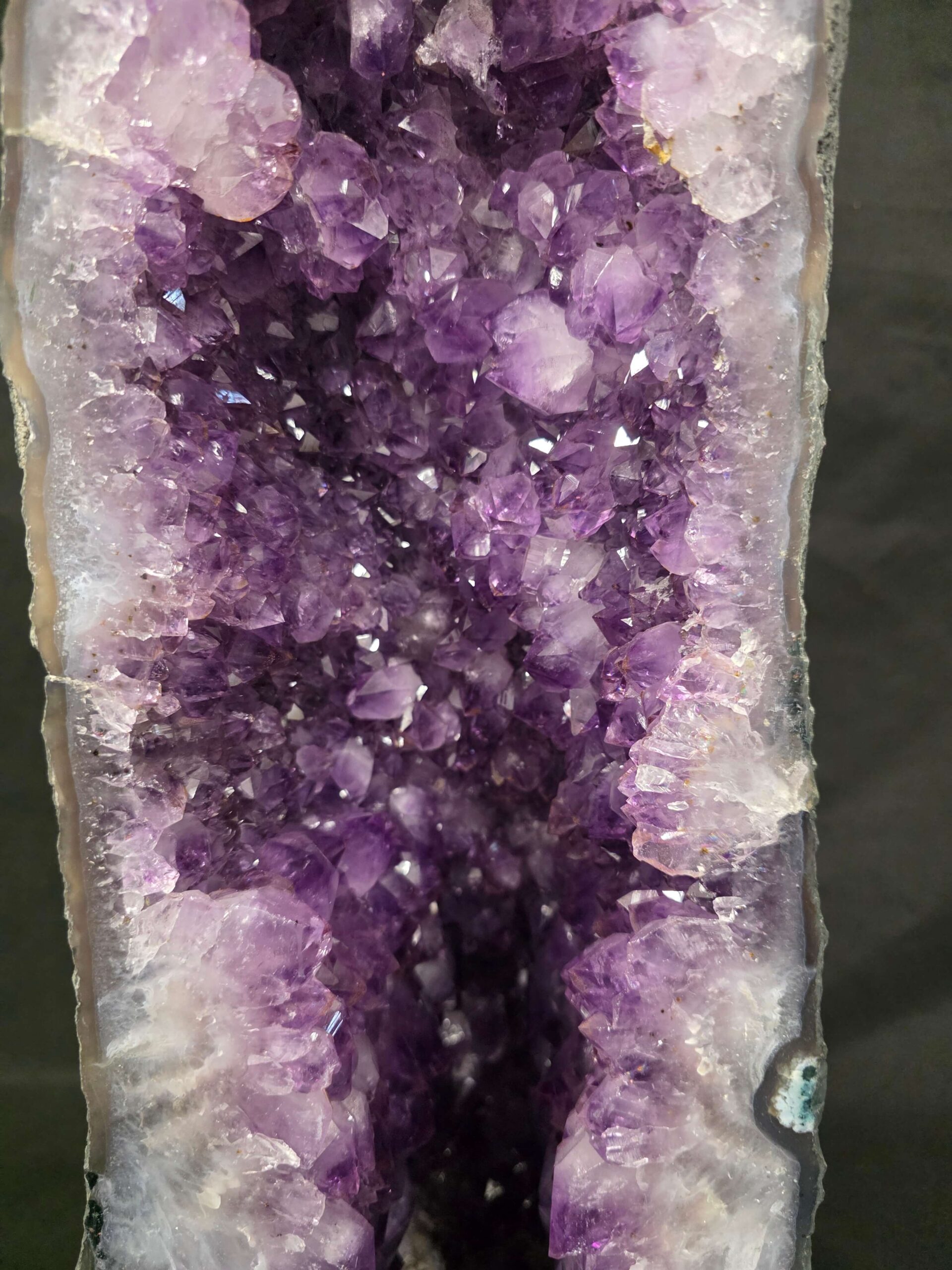 Tall Amethyst Crystal Geode 1203 Premium Queen Grade 26.87kg H59xW20xD22cm - Image 8
