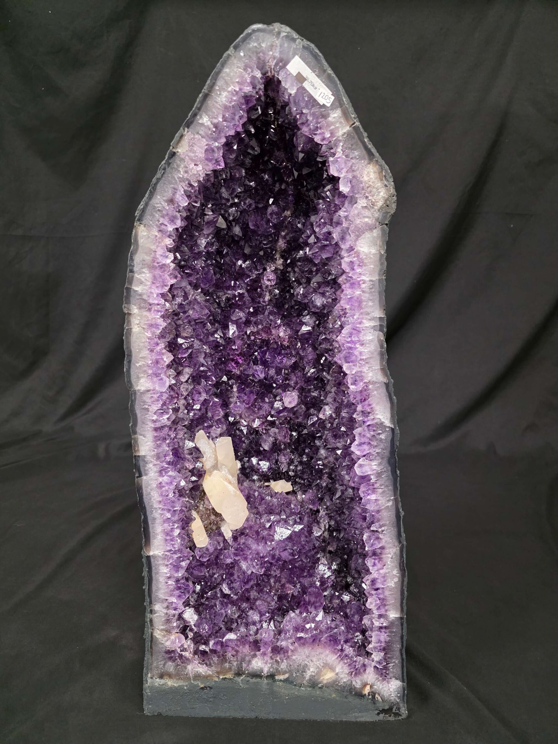Tall Amethyst Crystal Geode 1205 Premium Queen Grade 38.7kg H65xW29xD17cm - Image 2