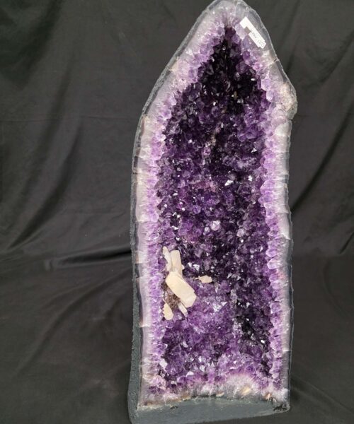 Tall Amethyst Crystal Geode 1205 Premium Queen Grade 38.7kg H65xW29xD17cm - Image 3