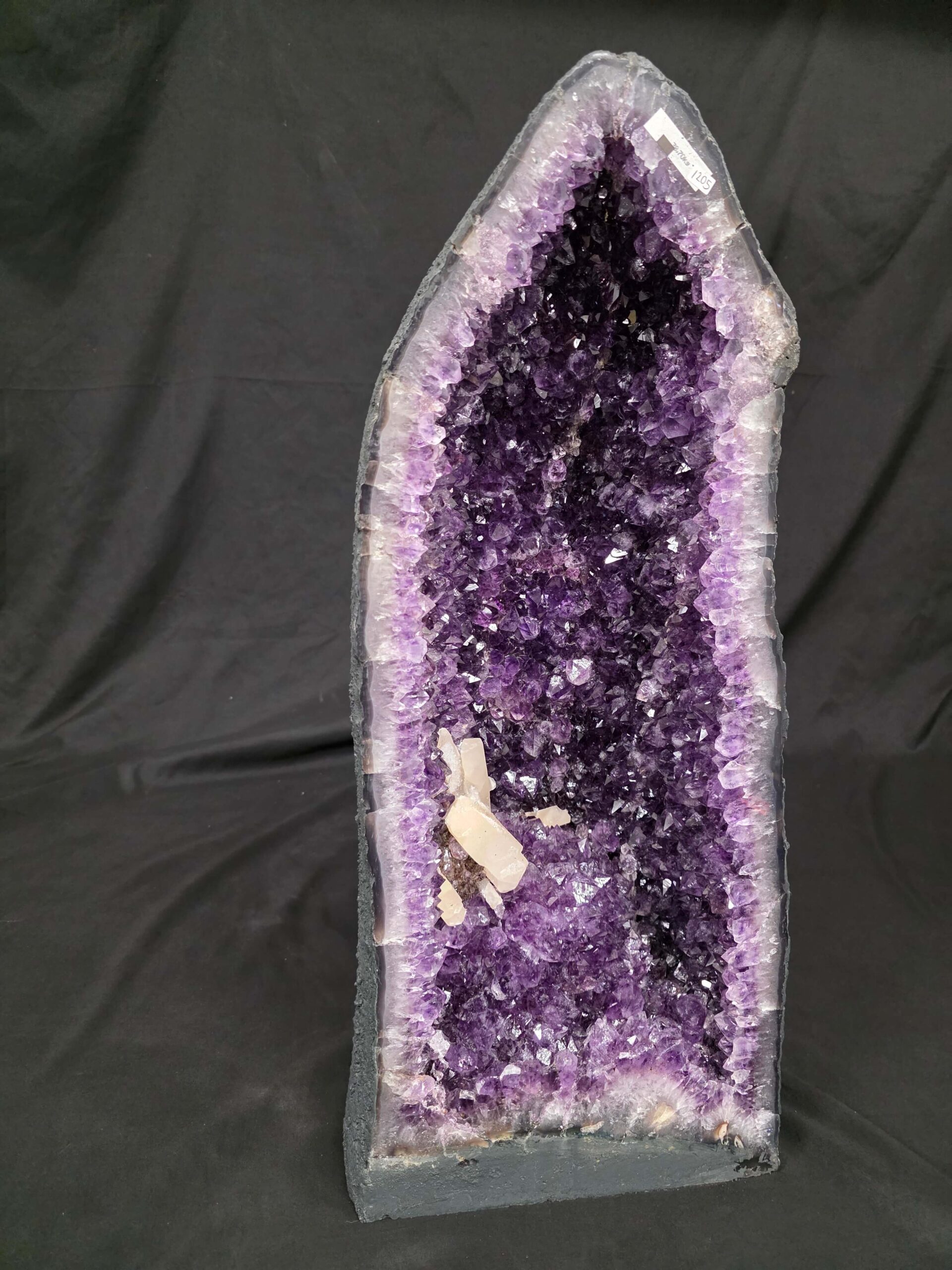 Tall Amethyst Crystal Geode 1205 Premium Queen Grade 38.7kg H65xW29xD17cm - Image 3