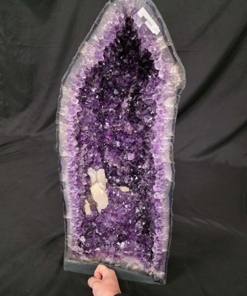 Tall Amethyst Crystal Geode 1205 Premium Queen Grade 38.7kg H65xW29xD17cm - Image 5