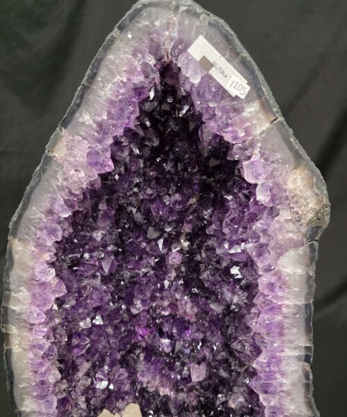 Tall Amethyst Crystal Geode 1205 Premium Queen Grade 38.7kg H65xW29xD17cm - Image 7
