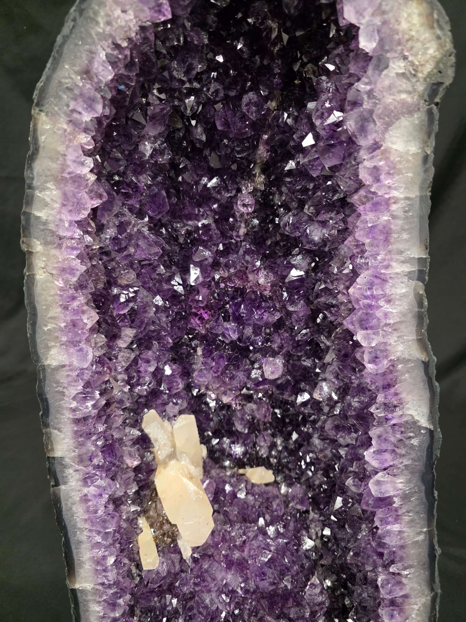Tall Amethyst Crystal Geode 1205 Premium Queen Grade 38.7kg H65xW29xD17cm - Image 8