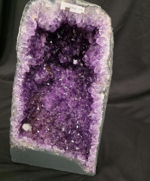 Tall Amethyst Crystal Geode 1206 Premium Queen Grade 31.91kg H51xW30xD18cm - Image 4