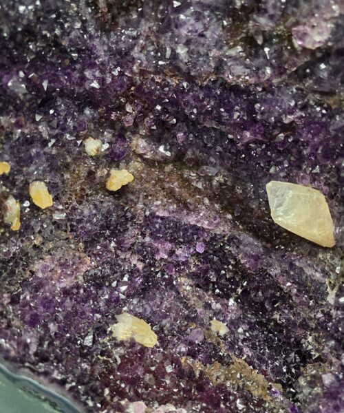Amethyst Crystal Geode PAIR 1207 & 1208 Premium Queen Grade 39kg each - H69xW30xD27cm - Image 11
