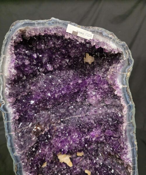 Amethyst Crystal Geode PAIR 1207 & 1208 Premium Queen Grade 39kg each - H69xW30xD27cm - Image 6