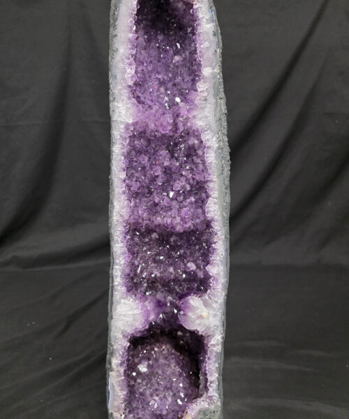 Very Tall Amethyst Crystal Geode 1209 Premium Queen Grade 35.99kg H77xW18xD23cm - Image 2