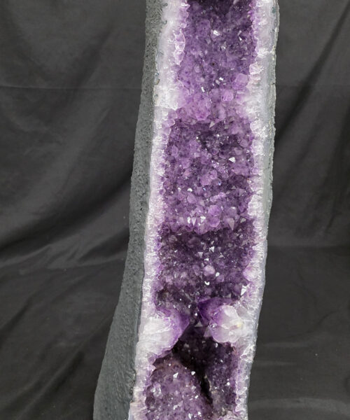 Very Tall Amethyst Crystal Geode 1209 Premium Queen Grade 35.99kg H77xW18xD23cm - Image 3