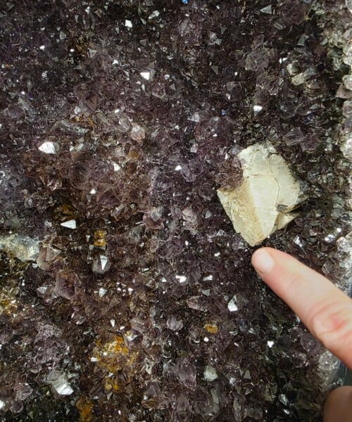 Tall Amethyst Crystal Geode 1210 Premium Queen Grade 34.04kg H73xW22xD22cm - Image 11