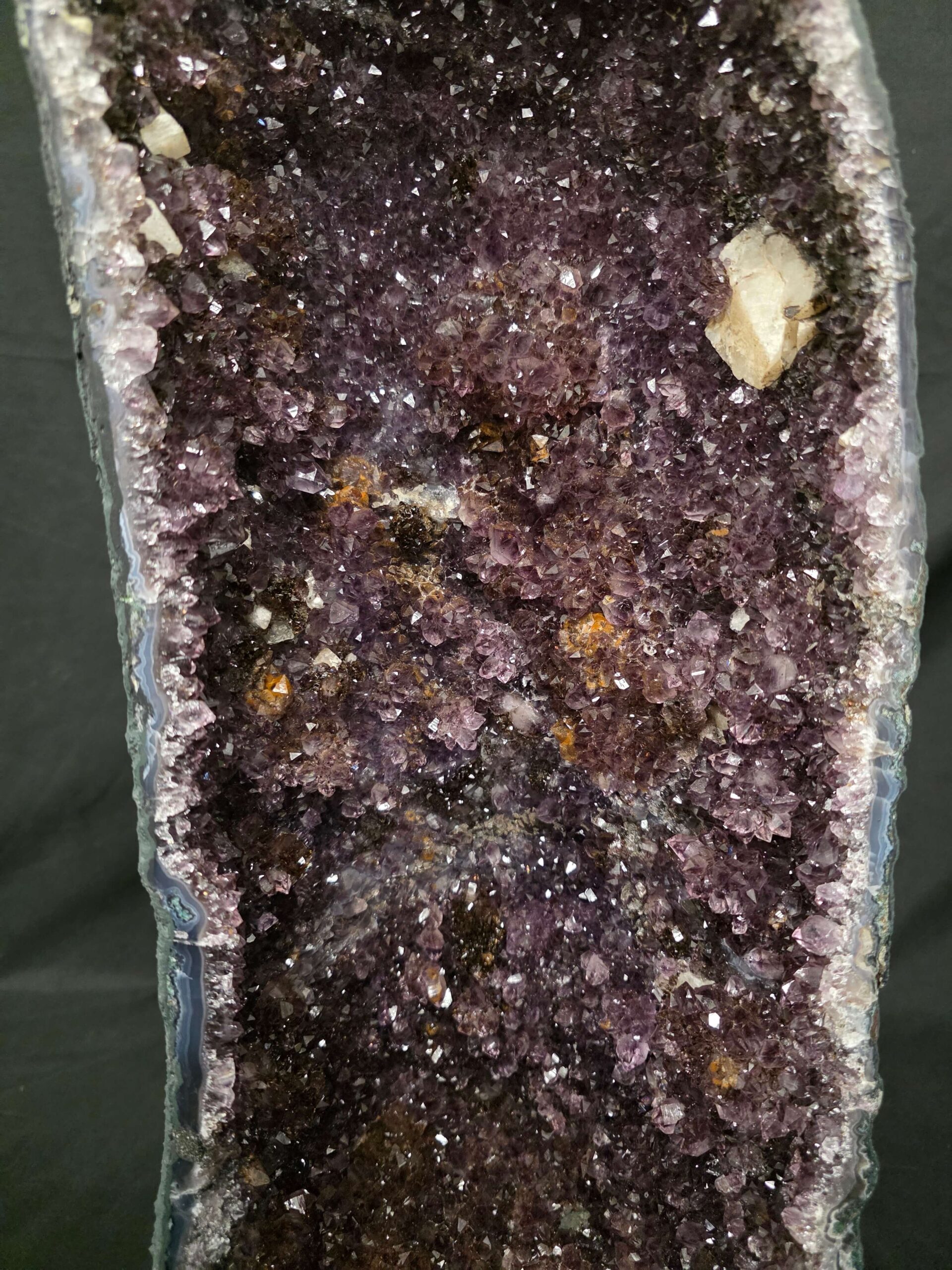 Tall Amethyst Crystal Geode 1210 Premium Queen Grade 34.04kg H73xW22xD22cm - Image 7