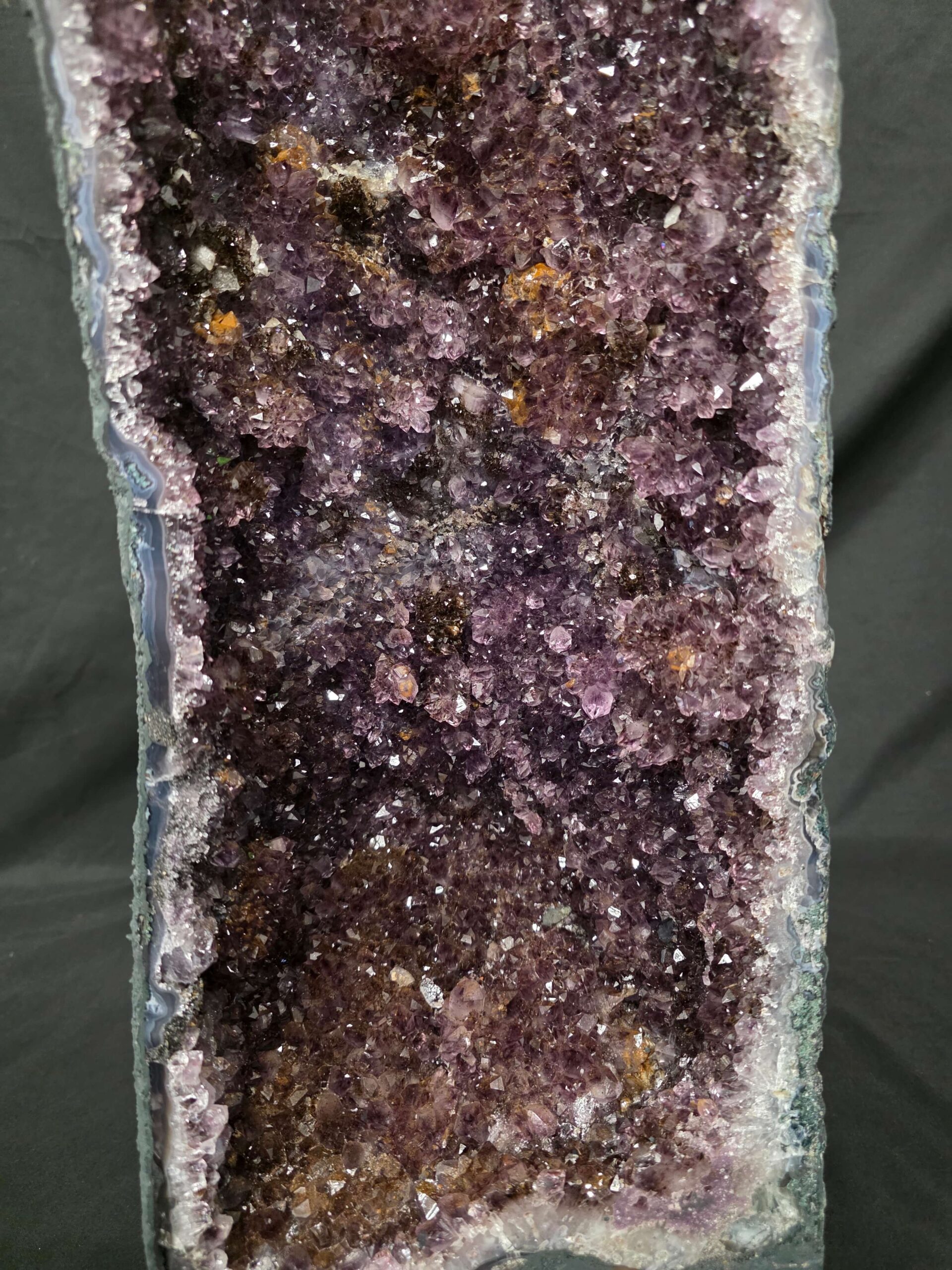 Tall Amethyst Crystal Geode 1210 Premium Queen Grade 34.04kg H73xW22xD22cm - Image 8