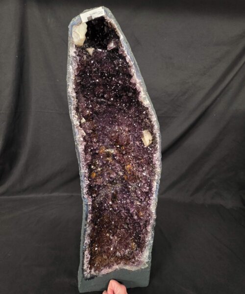 Tall Amethyst Crystal Geode 1210 Premium Queen Grade 34.04kg H73xW22xD22cm - Image 9
