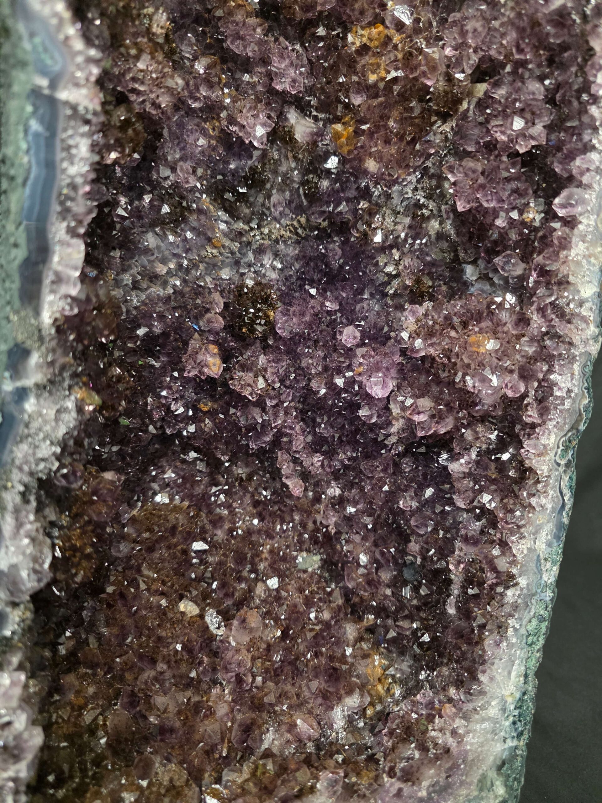 Tall Amethyst Crystal Geode 1210 Premium Queen Grade 34.04kg H73xW22xD22cm - Image 10