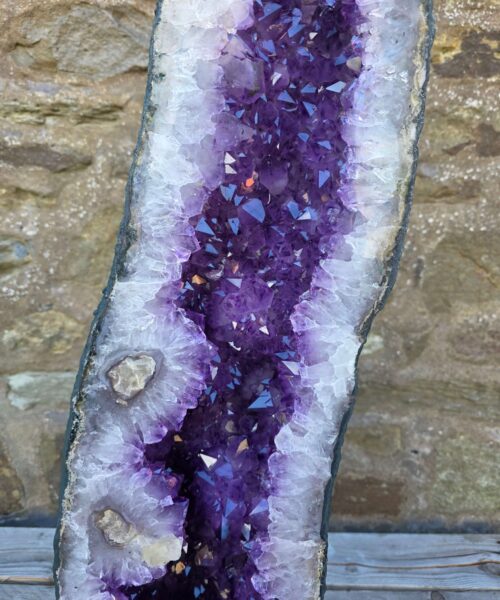 Very Tall Amethyst Crystal Geode 1212 Premium Queen Grade 57kg – H91xW23xD25cm - Image 7