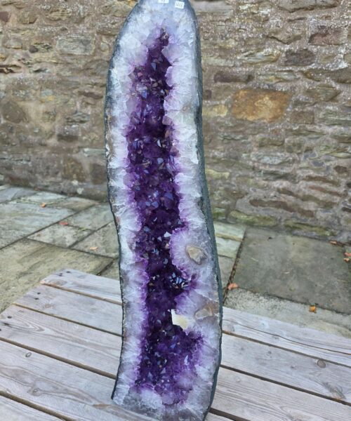 Very Tall Amethyst Crystal Geode 1213 Premium Queen Grade 41kg – H83xW23xD17cm - Image 3