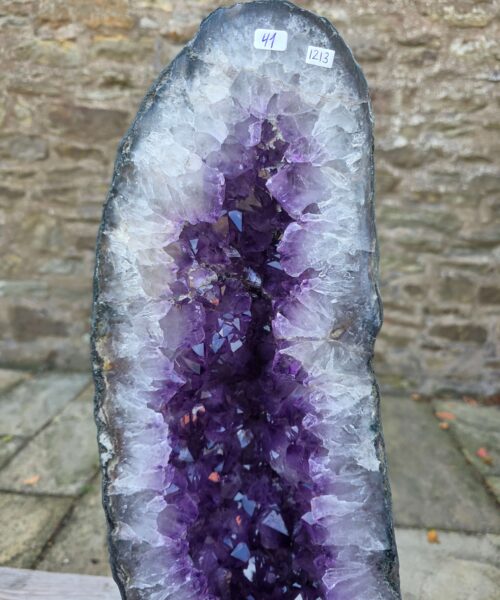Very Tall Amethyst Crystal Geode 1213 Premium Queen Grade 41kg – H83xW23xD17cm - Image 6