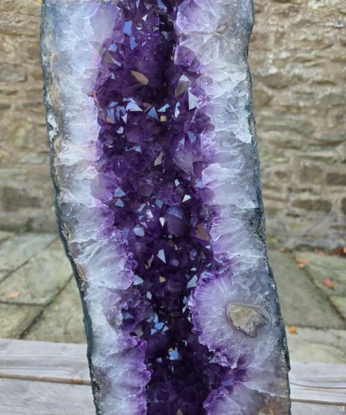 Very Tall Amethyst Crystal Geode 1213 Premium Queen Grade 41kg – H83xW23xD17cm - Image 7