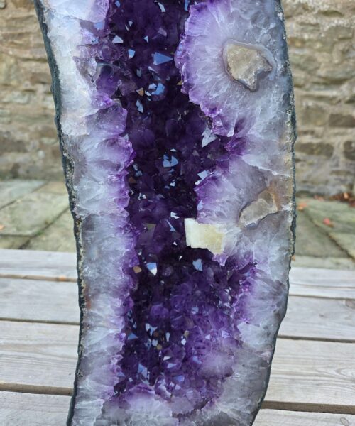 Very Tall Amethyst Crystal Geode 1213 Premium Queen Grade 41kg – H83xW23xD17cm - Image 8