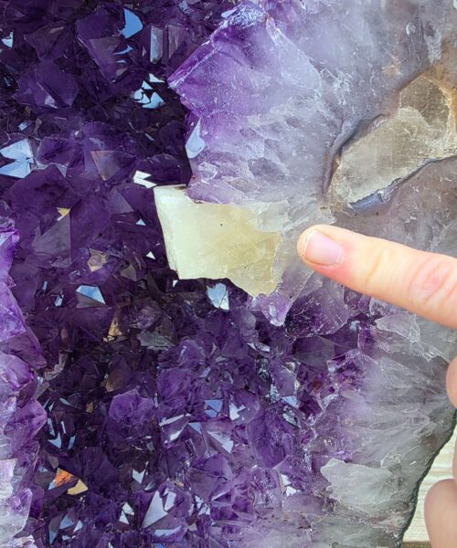 Very Tall Amethyst Crystal Geode 1213 Premium Queen Grade 41kg – H83xW23xD17cm - Image 10