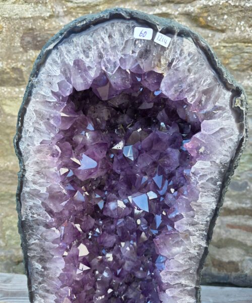 Very Tall Amethyst Crystal Geode 1214 Premium Queen Grade 60kg – H80xW27xD25cm - Image 6
