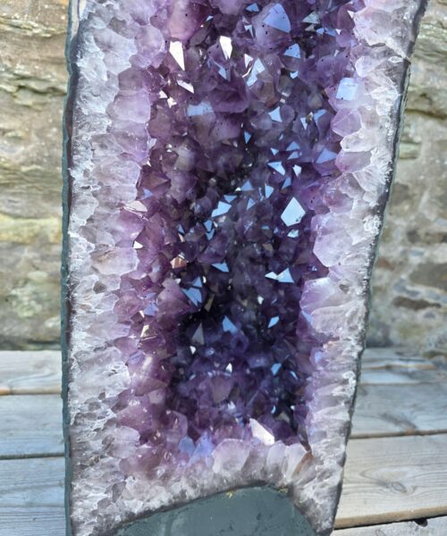 Very Tall Amethyst Crystal Geode 1214 Premium Queen Grade 60kg – H80xW27xD25cm - Image 8