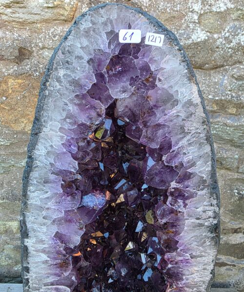 Very Tall Amethyst Crystal Geode 1217 Premium Queen Grade 61kg – H91xW26xD22cm - Image 6