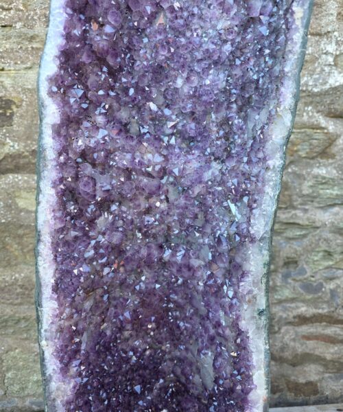 Very Tall Amethyst Crystal Geode 1220 Premium Queen Grade 79kg – H110xW32xD30cm - Image 7